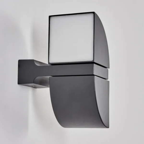 hofstein Applique murale d'extérieur Kontenga LED Anthracite, 2 lumières* Lampes Modernes