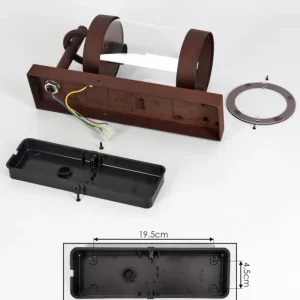 hofstein Applique murale d'extérieur Fulham Rouille, 1 lumière* Lampes Modernes