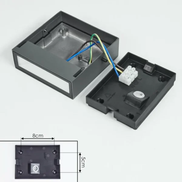 hofstein Applique murale d'extérieur Spidern LED Anthracite, 1 lumière* Lampes Modernes