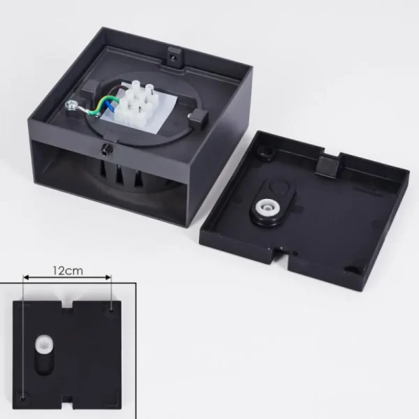 hofstein Applique murale d'extérieur Spidern LED Anthracite, 1 lumière* Lampes Modernes