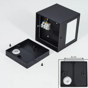hofstein Applique murale d'extérieur Spidern LED Noir, 1 lumière* Lampes Modernes