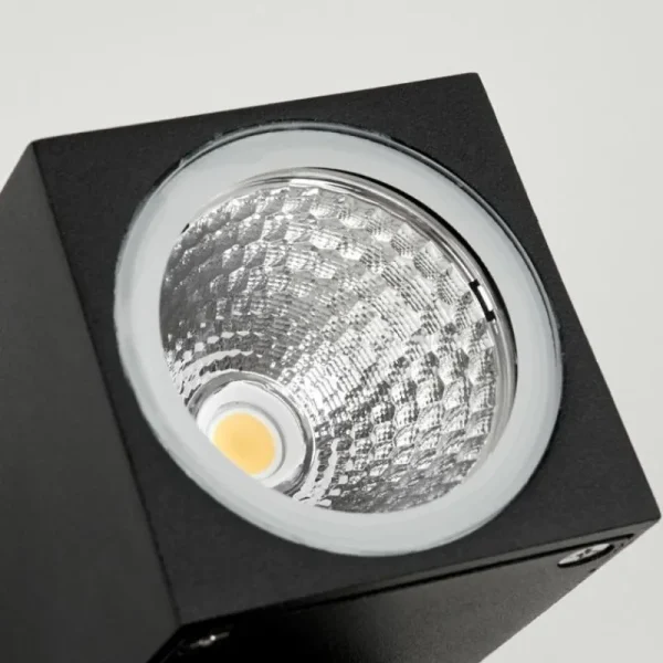 hofstein Applique murale d'extérieur Holiseva LED Noir, 1 lumière* Lampes Modernes
