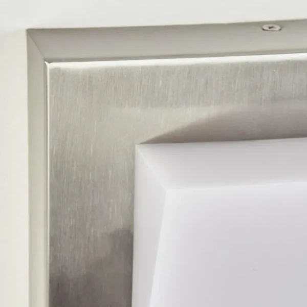 hofstein Applique murale d'extérieur Stearns LED Nickel mat, 1 lumière* Lampes Modernes