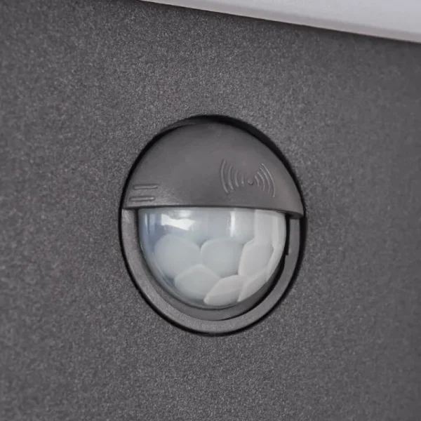 hofstein Applique murale d'extérieur Maseru LED Anthracite, 1 lumière, Détecteur de mouvement* Lampes Modernes