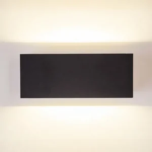 hofstein Applique murale d'extérieur GEMINI LED Anthracite, 1 lumière* Lampes Modernes