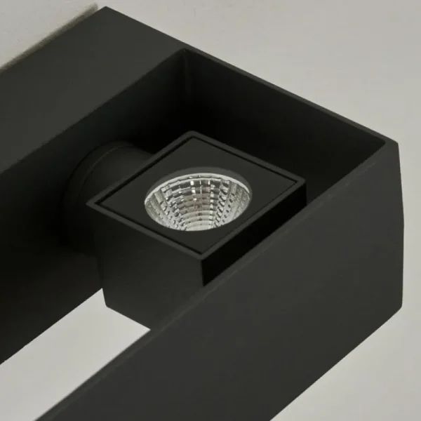 hofstein Applique murale d'extérieur Fletcher LED Anthracite, 2 lumières* Lampes Modernes