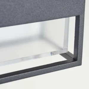 hofstein Applique murale d'extérieur Ramalhal Anthracite, 2 lumières* Lampes Modernes