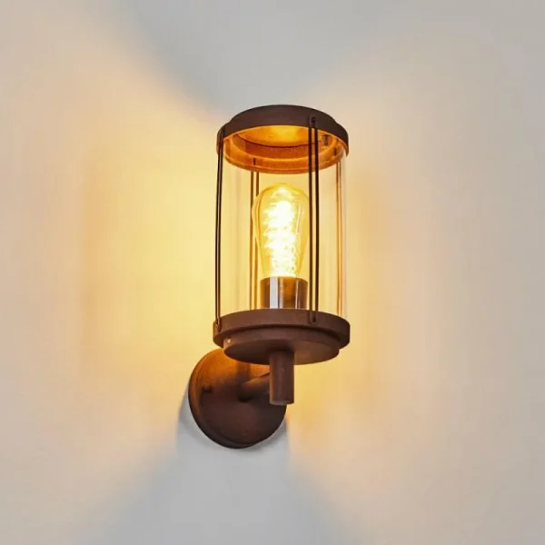 hofstein Applique murale d'extérieur Riola Rouille, 1 lumière* Lampes Modernes