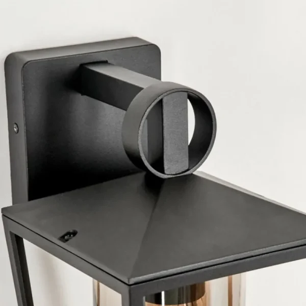 hofstein Applique murale d'extérieur Heinonen Noir, 1 lumière* Lampes Modernes