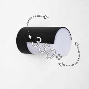hofstein Applique murale d'extérieur Baulund LED Noir, 1 lumière* Lampes Modernes