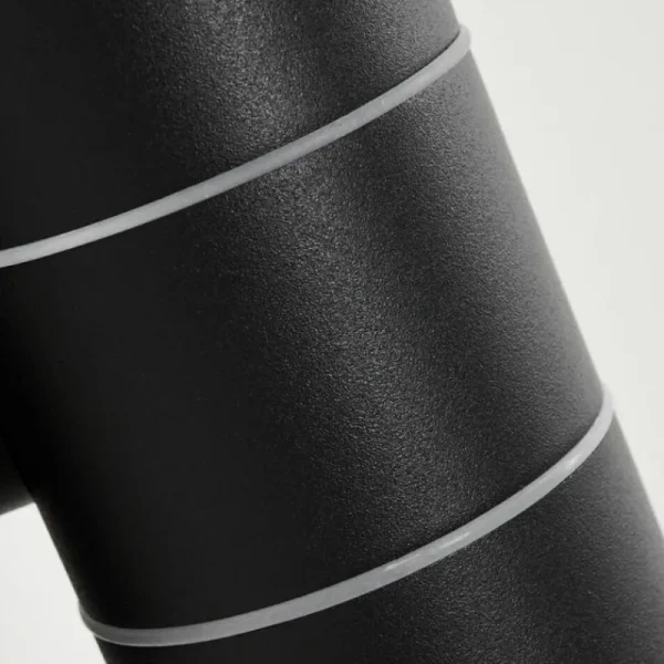 hofstein Applique murale d'extérieur Simola Anthracite, 2 lumières* Lampes Modernes