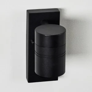 hofstein Applique murale d'extérieur Froslev LED Noir, 1 lumière, Détecteur de mouvement* Lampes Modernes