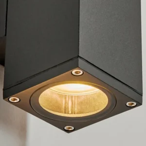hofstein Applique murale d'extérieur Kastari Anthracite, 2 lumières* Lampes Modernes