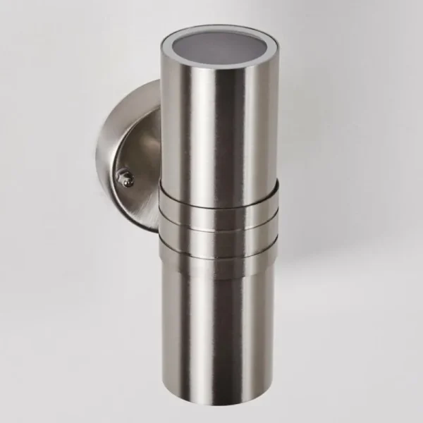 hofstein Applique murale d'extérieur Satava LED Chrome, 1 lumière* Lampes Modernes