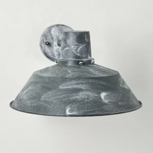 hofstein Applique murale d'extérieur Maloja Gris, Blanc, 1 lumière* Lampes Modernes