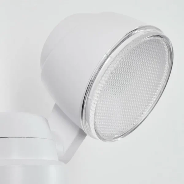 hofstein Applique murale d'extérieur Anyarhwi LED Blanc, 2 lumières, Détecteur de mouvement* Lampes Modernes