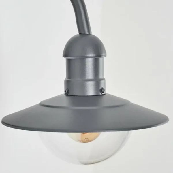 hofstein Applique murale d'extérieur Elima Anthracite, 1 lumière, Détecteur de mouvement* Lampes Modernes