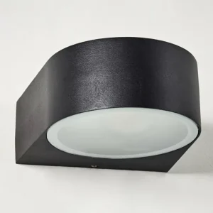 hofstein Applique murale d'extérieur Haderslev Noir, 1 lumière* Lampes Modernes