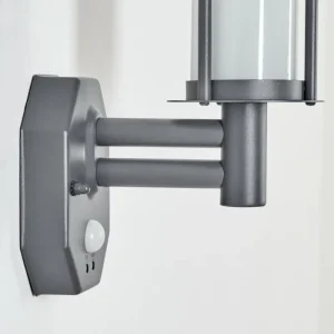 hofstein Applique murale d'extérieur Forli Anthracite, 1 lumière, Détecteur de mouvement* Lampes Modernes