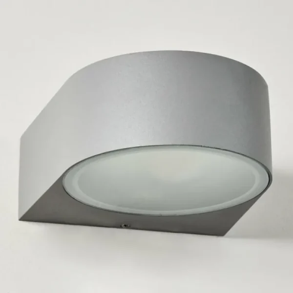 hofstein Applique murale d'extérieur Haderslev Gris, 1 lumière* Lampes Modernes