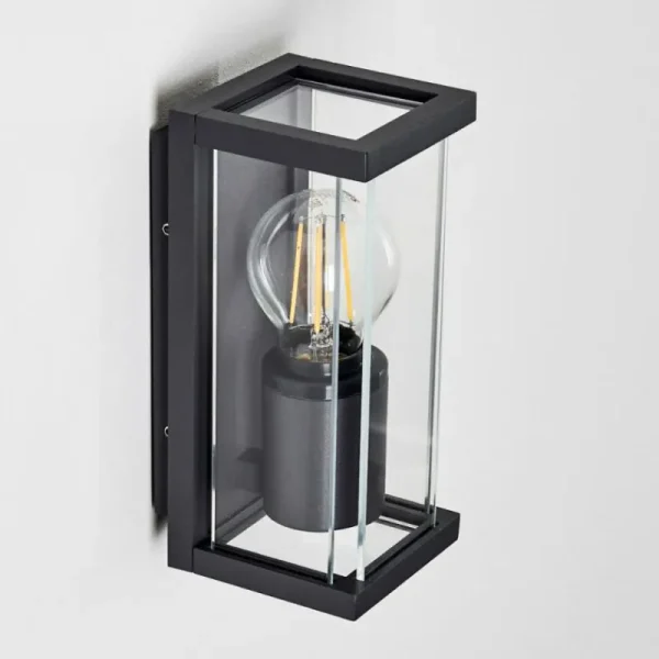 hofstein Applique murale d'extérieur Skeldegaard Noir, 1 lumière* Lampes Modernes