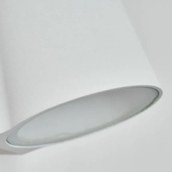 hofstein Applique murale d'extérieur Swisher LED Blanc, 1 lumière* Lampes Modernes