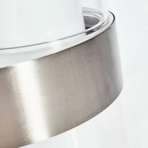 hofstein Applique murale d'extérieur Parawa LED Nickel mat, 2 lumières* Lampes Modernes