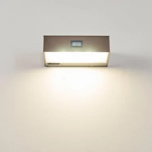 hofstein Applique murale d'extérieur LED Nickel mat, 1 lumière* Lampes Modernes