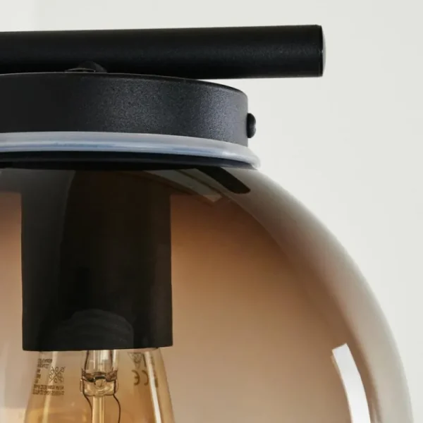 hofstein Applique murale d'extérieur Rombotten Noir, 1 lumière* Lampes Modernes