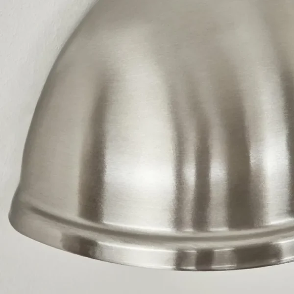 hofstein Applique murale d'extérieur Wundowie Acier inoxydable, Blanc, 1 lumière* Lampes Modernes
