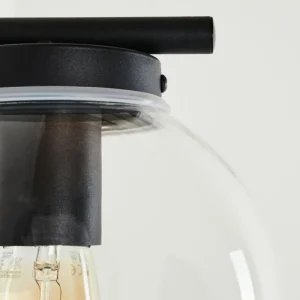 hofstein Applique murale d'extérieur Rombotten Noir, 1 lumière* Lampes Modernes