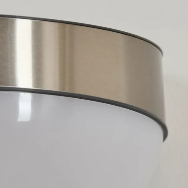 hofstein Applique murale d'extérieur Pori LED Chrome, 1 lumière, Détecteur de mouvement* Lampes Modernes
