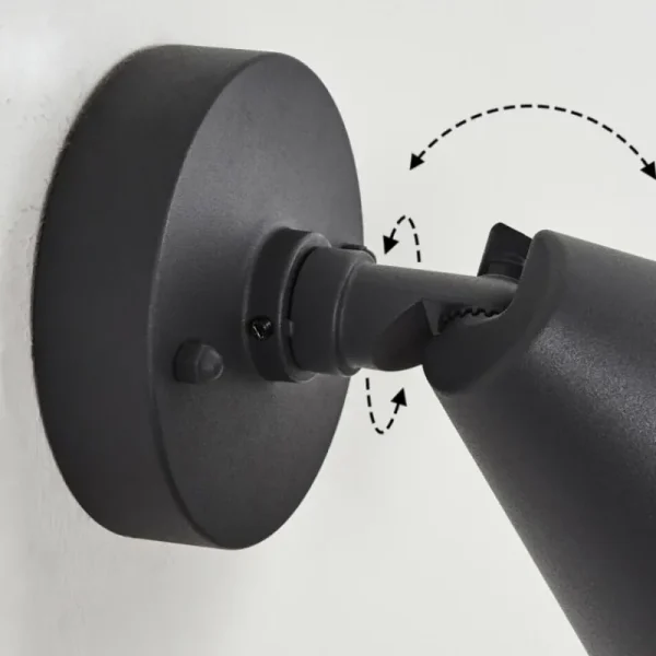 hofstein Applique murale d'extérieur Fornaboda Anthracite, 1 lumière* Lampes Modernes