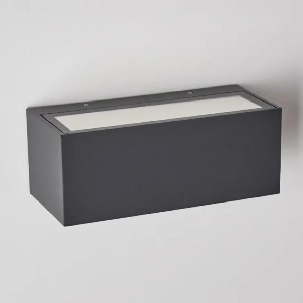 hofstein Applique murale d'extérieur Spidern LED Aluminium, 1 lumière* Lampes Modernes