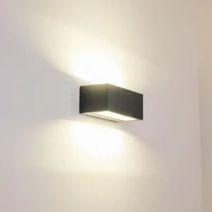 hofstein Applique murale d'extérieur GEMINI LED Anthracite, 1 lumière* Lampes Modernes