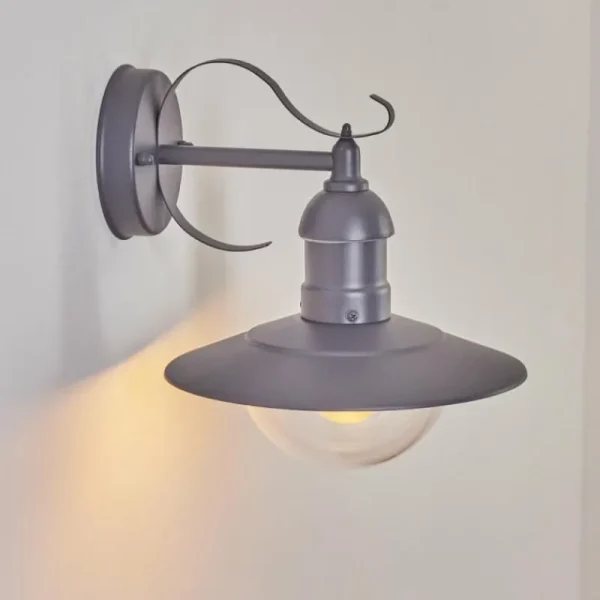 hofstein Applique murale d'extérieur Broni Anthracite, 1 lumière* Lampes Modernes