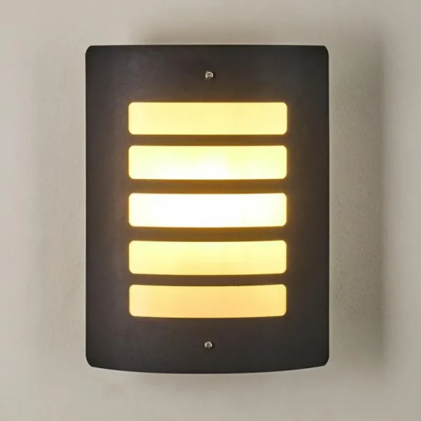 hofstein Applique murale d'extérieur Alslev Anthracite, 1 lumière* Lampes Modernes