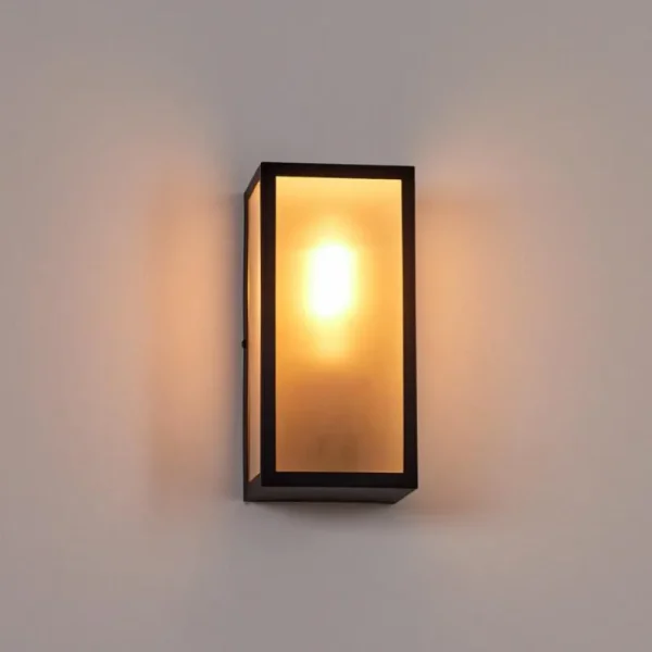 hofstein Applique murale d'extérieur Hakkas Noir, 1 lumière* Lampes Modernes