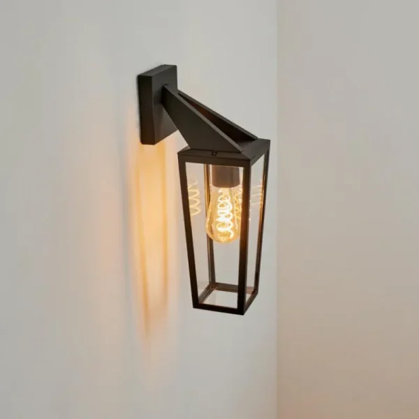 hofstein Applique murale d'extérieur Ruoni Noir, 1 lumière* Lampes Modernes