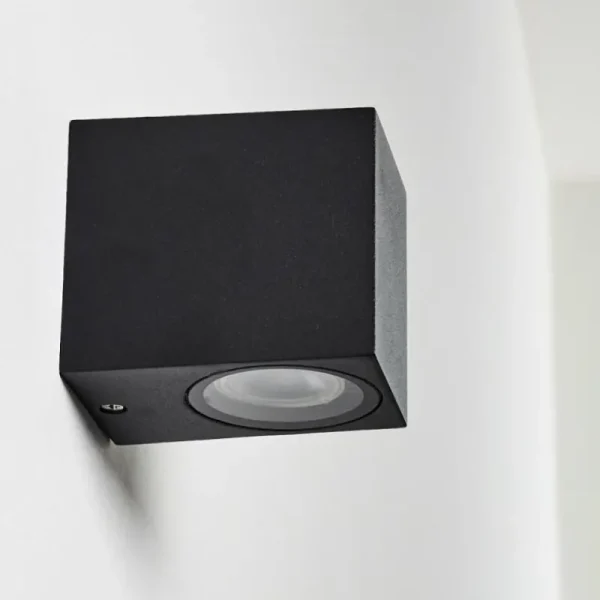 hofstein Applique murale d'extérieur Nordborg LED Noir, 1 lumière* Lampes Modernes