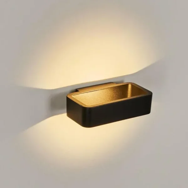 hofstein Applique murale d'extérieur Strandbyn LED Noir, 1 lumière* Lampes Modernes