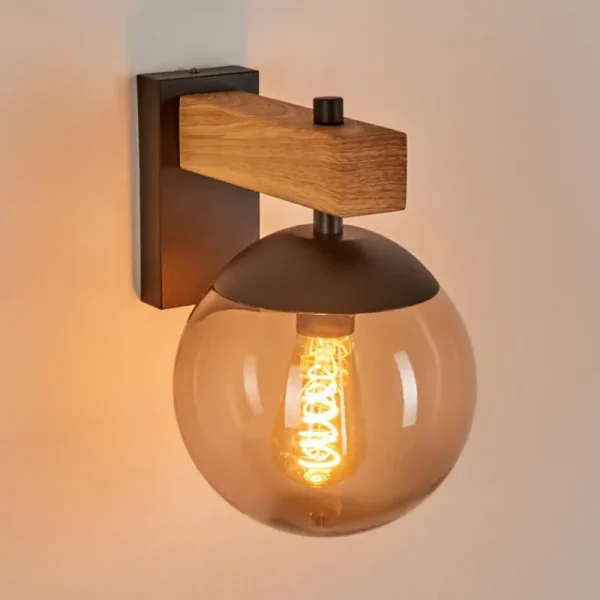 hofstein Applique murale d'extérieur Pampita Couleur bois, 1 lumière* Lampes Modernes