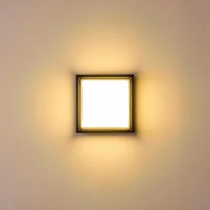 hofstein Applique murale d'extérieur Lysabild LED Noir, 1 lumière* Lampes Modernes