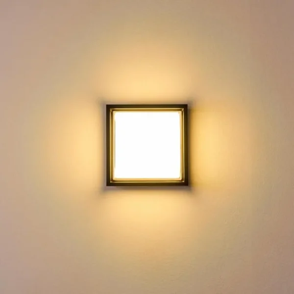 hofstein Applique murale d'extérieur Lysabild LED Noir, 1 lumière* Lampes Modernes
