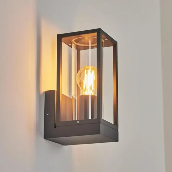 hofstein Applique murale d'extérieur Oiba Anthracite, 1 lumière* Lampes Modernes
