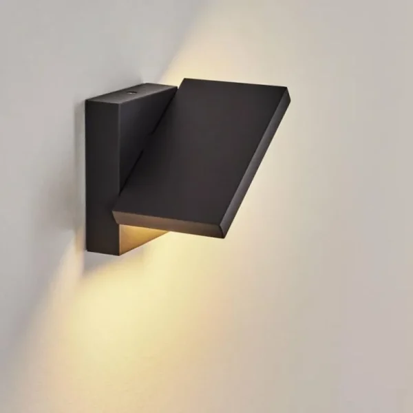 hofstein Applique murale d'extérieur Lyckan LED Noir, 1 lumière* Lampes Modernes