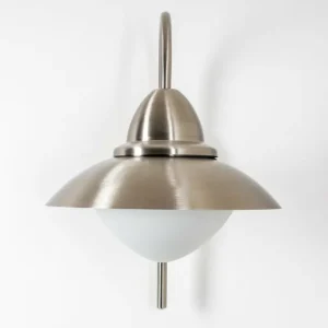hofstein Applique murale d'extérieur Gielas Acier inoxydable, 1 lumière* Lampes Modernes