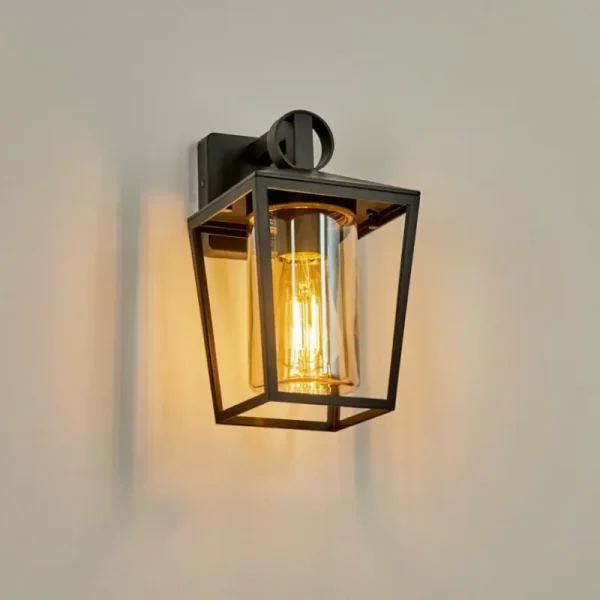 hofstein Applique murale d'extérieur Heinonen Noir, 1 lumière* Lampes Modernes