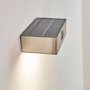 hofstein Applique murale d'extérieur LED Nickel mat, 1 lumière* Lampes Modernes