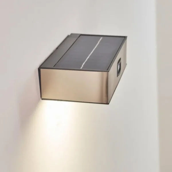 hofstein Applique murale d'extérieur LED Nickel mat, 1 lumière* Lampes Modernes
